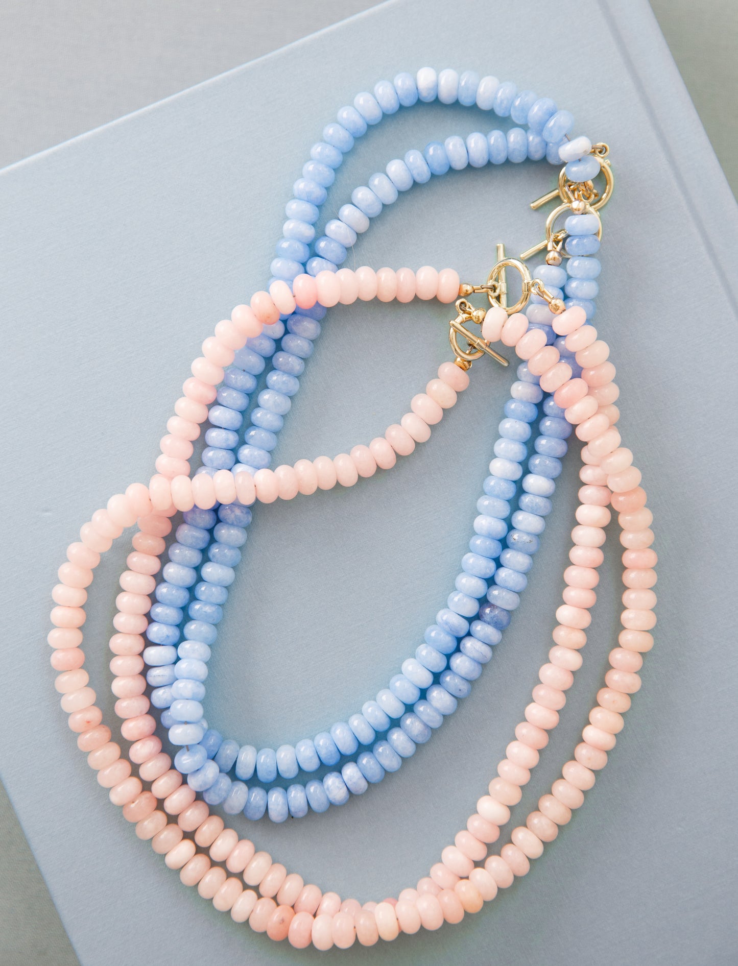 The Marianne Necklace in Pink