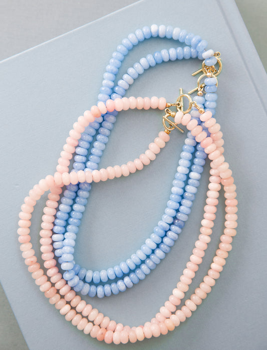 The Marianne Necklace in Blue