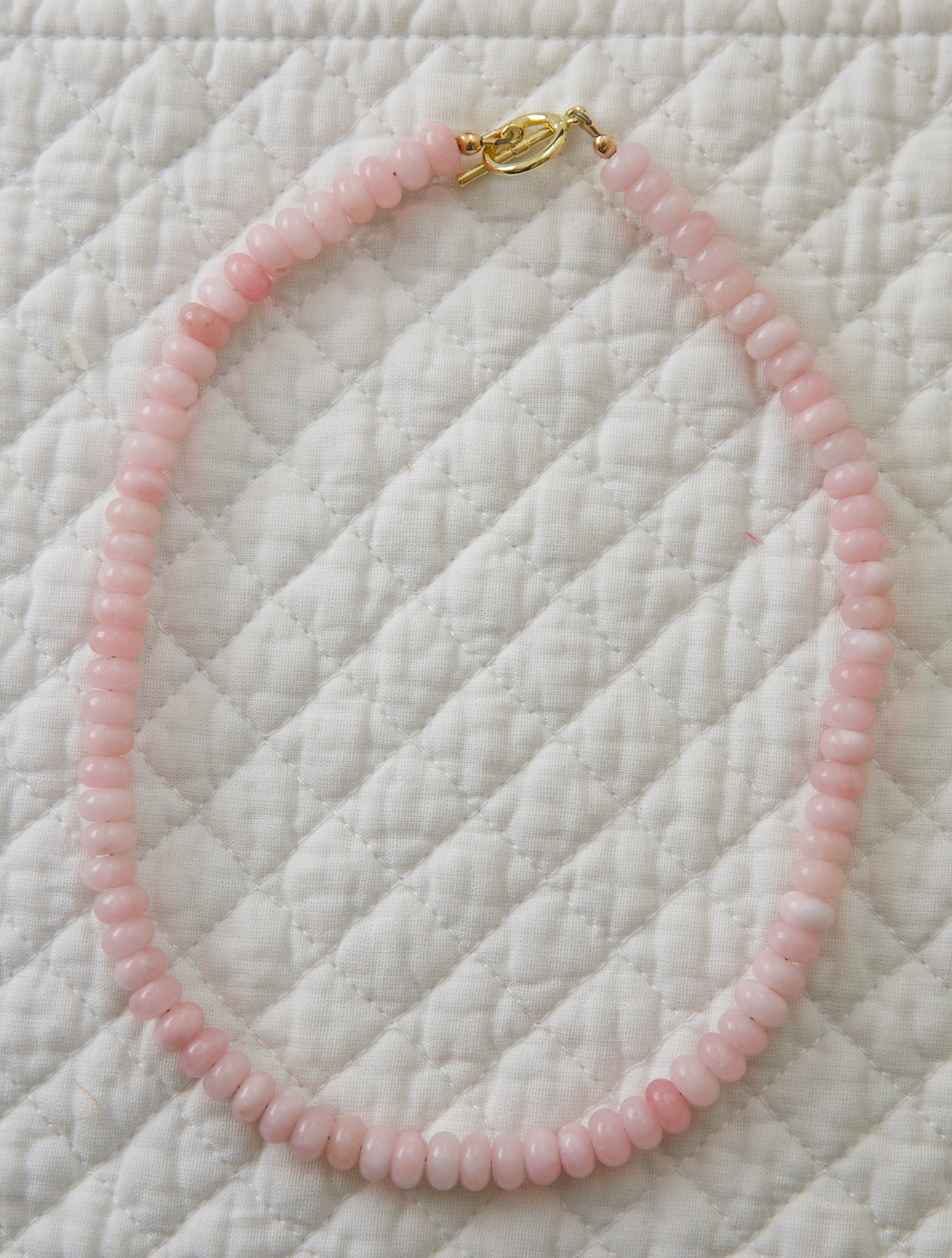 The Marianne Necklace in Pink
