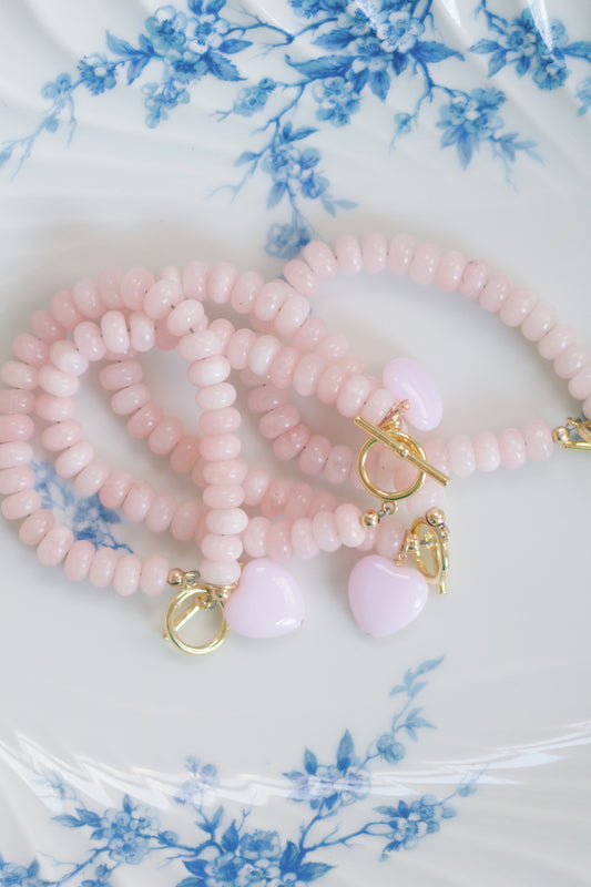 The Marianne Bracelet in Pink
