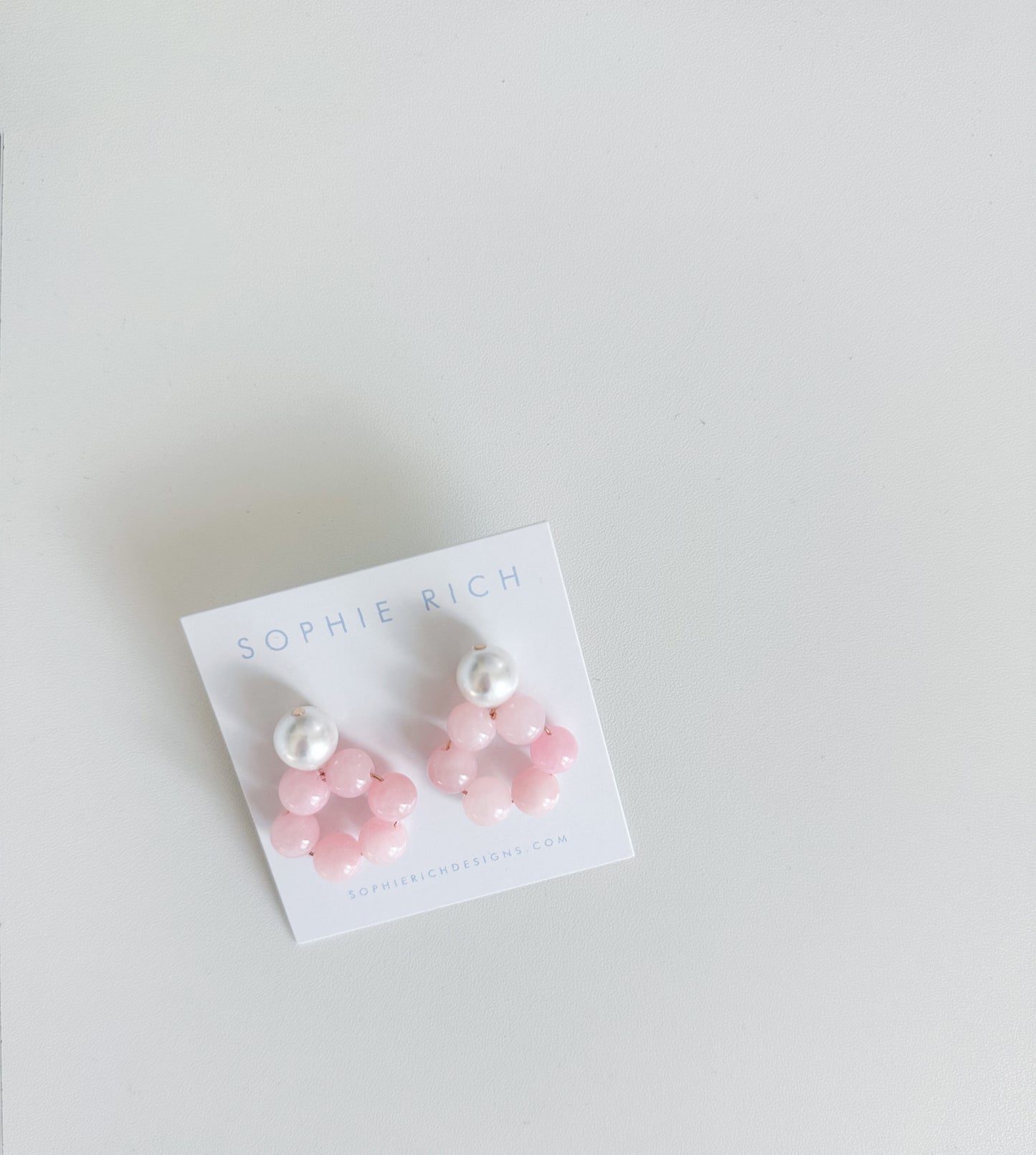 The Bonbon Earring in Pink