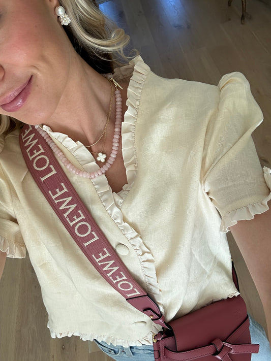 The Marianne Necklace in Pink