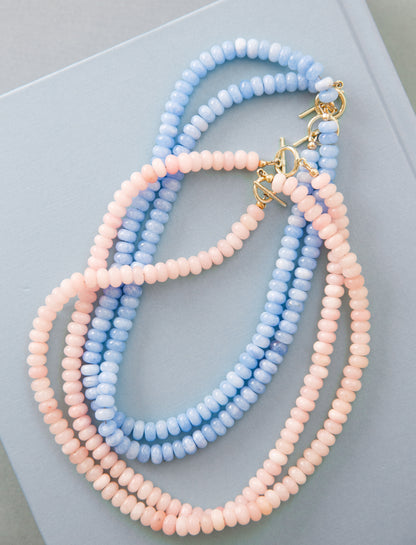 The Marianne Necklace in Blue