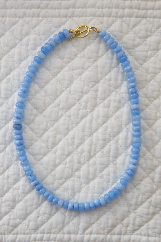 The Marianne Necklace in Blue